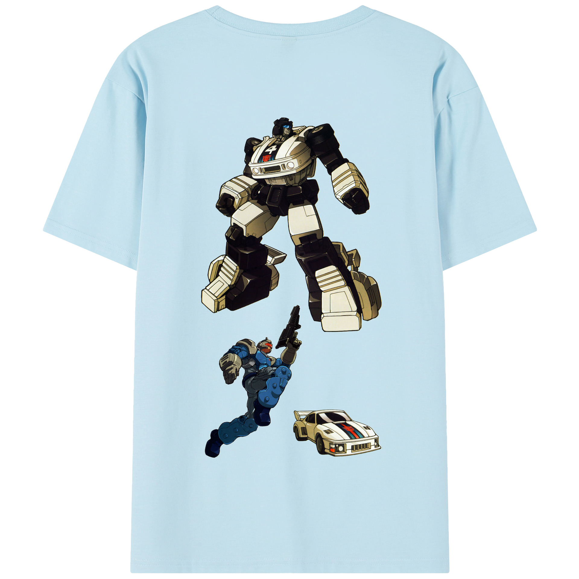 （画像用）  綿100％半袖Tシャツ（背面プリント）